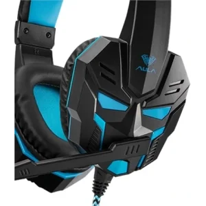 Гарнитура Aula Prime Basic Black-Blue (6948391232768) UA