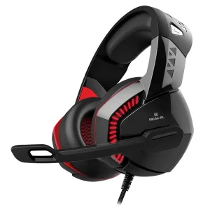 Гарнітура REAL-EL GDX-7800 Black/Red, EL124100027 UA