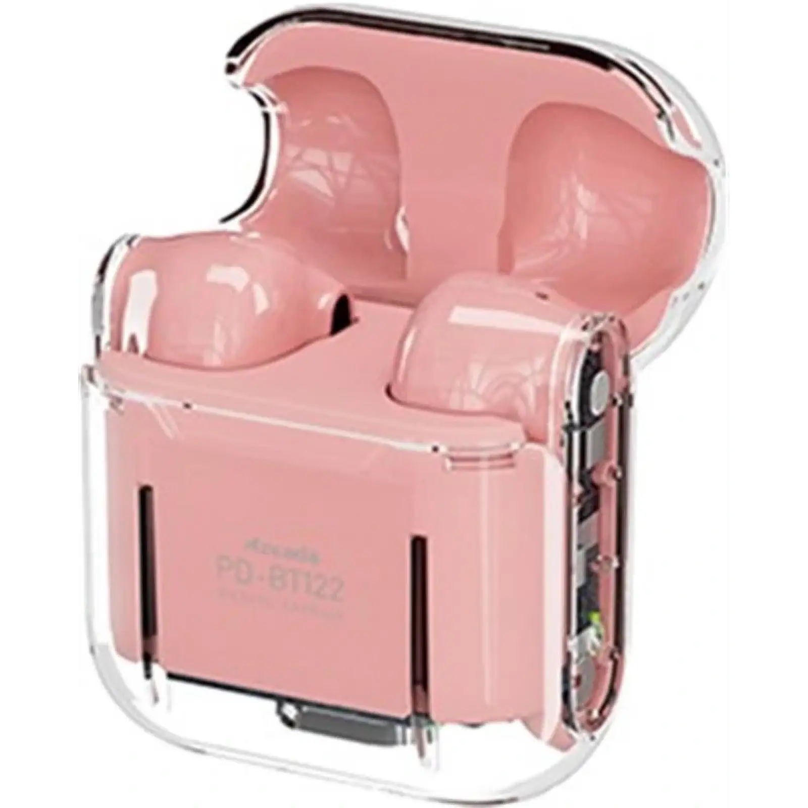 Bluetooth-гарнітура Proda Azeada Firebee TWS BT-122 Pink (PD-BT122-PN) UA