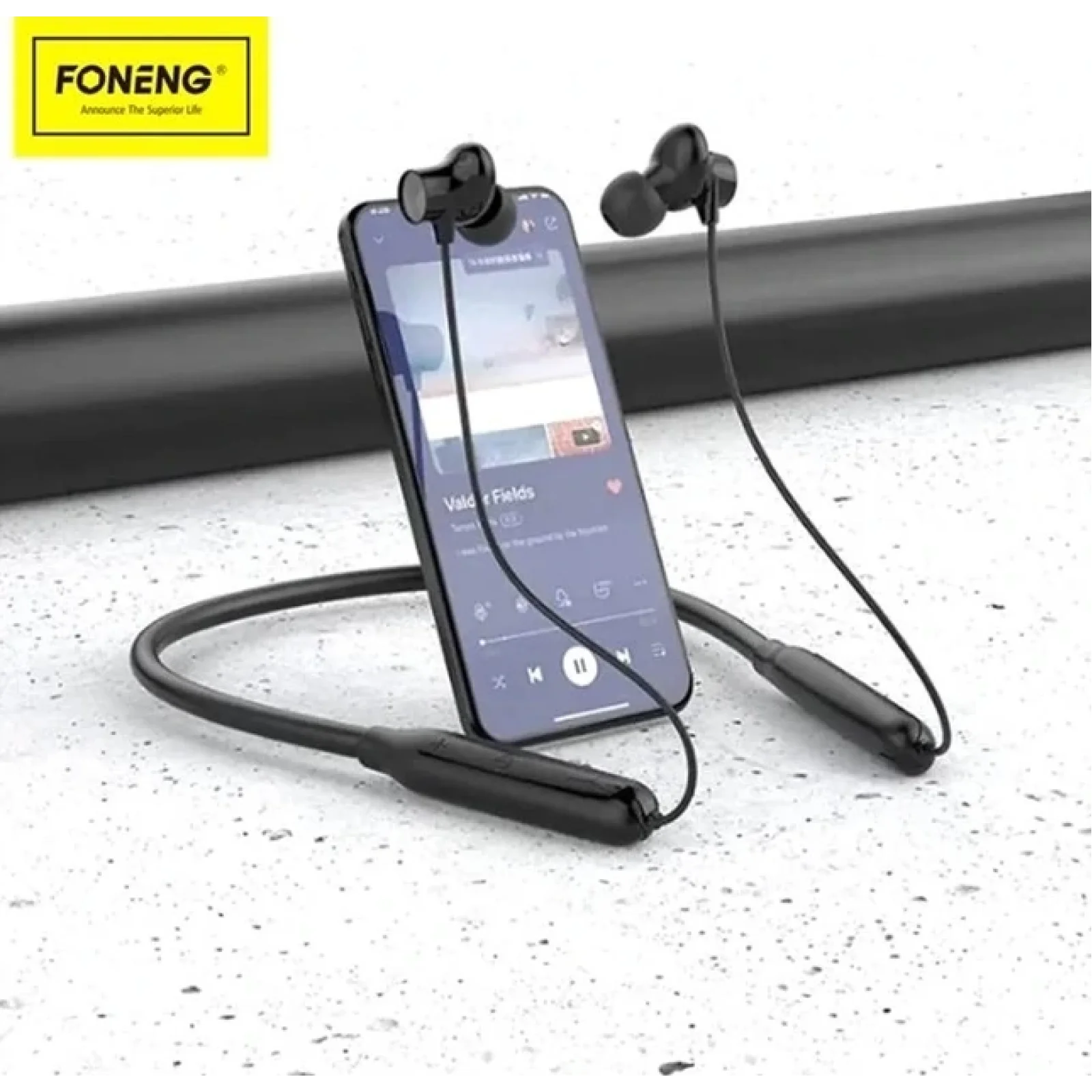 Bluetooth-гарнітура Foneng Neckband Sport BL34 (BL34-BE-N) UA