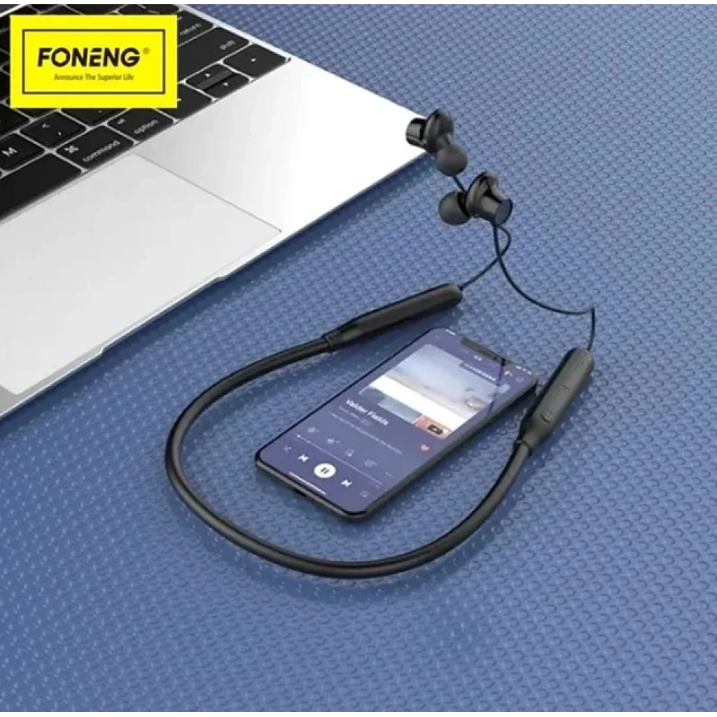 Bluetooth-гарнітура Foneng Neckband Sport BL34 (BL34-BE-N) UA