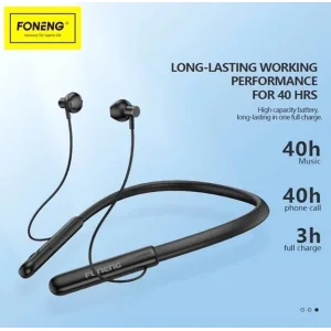 Bluetooth-гарнитура Foneng BL37 Digital Display Neckband Bluetooth Earphone (BL37-BE-DDN) UA