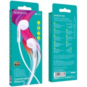 Гарнітура Borofone BM55 White (BM55W) UA