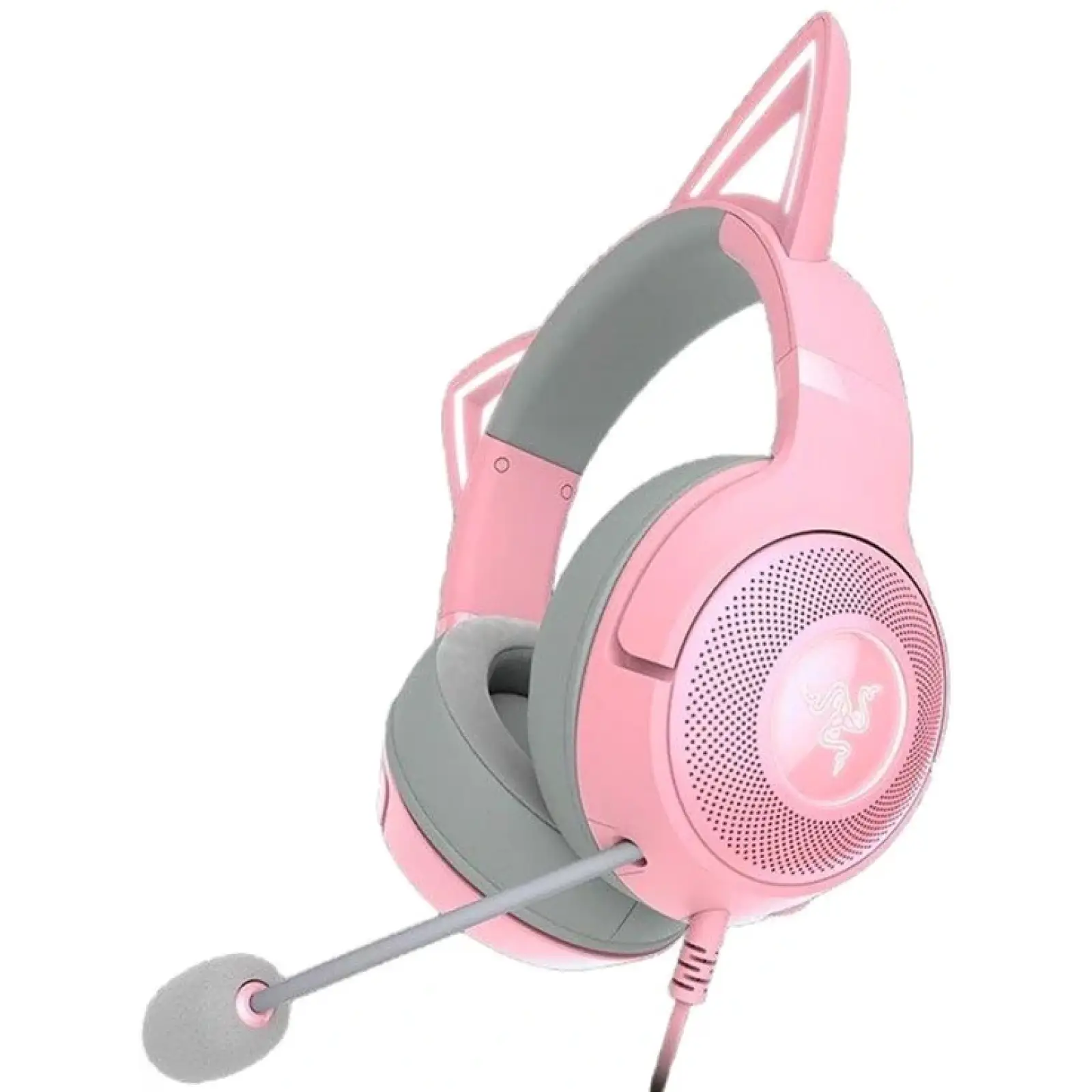 Гарнитура Razer Kraken Kitty V2 Quartz (RZ04-04730200-R3M1) UA