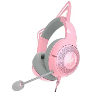 Гарнитура Razer Kraken Kitty V2 Quartz (RZ04-04730200-R3M1) UA