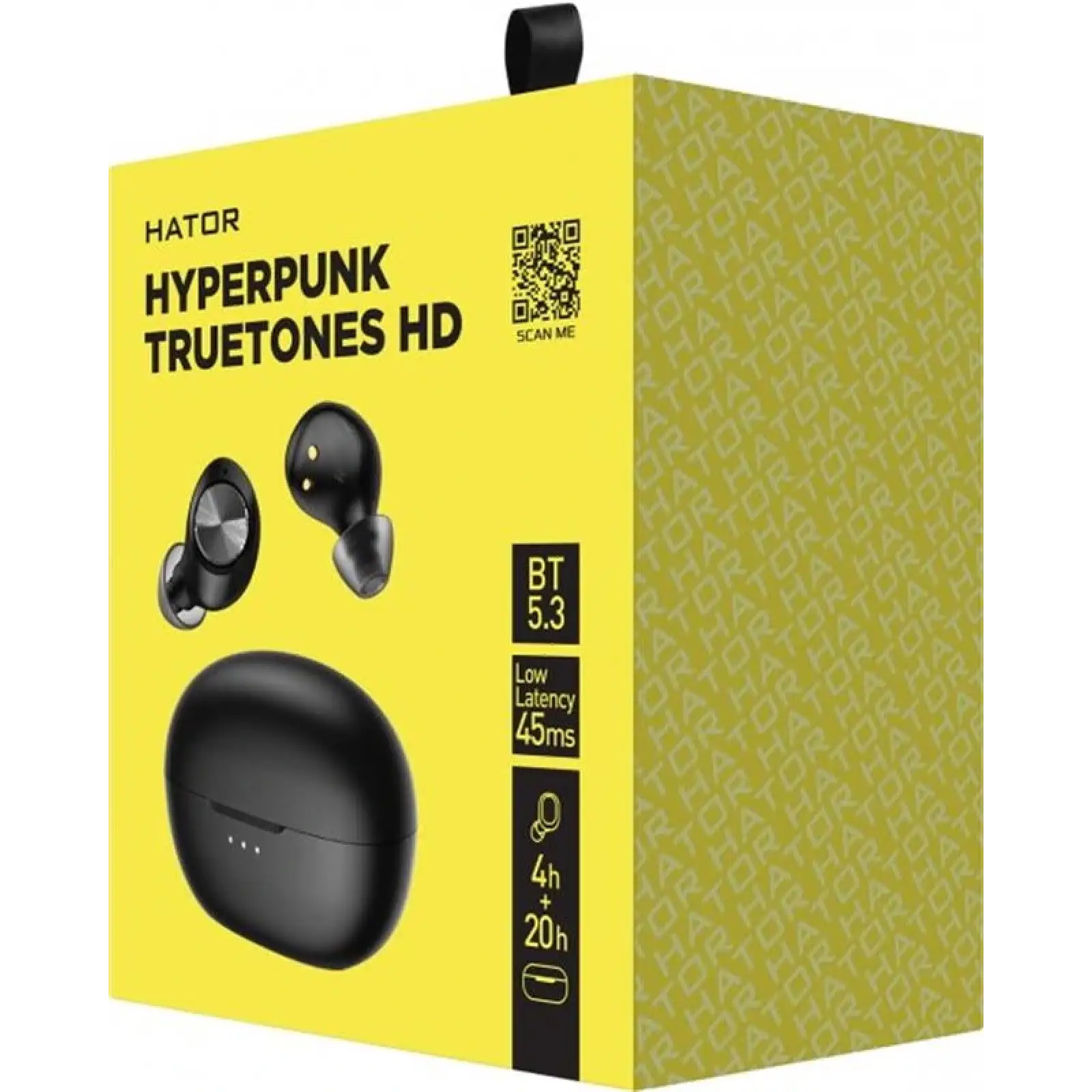 Bluetooth-гарнітура Hator Hyреrpunk Truetones HD Black (HTA-415) UA
