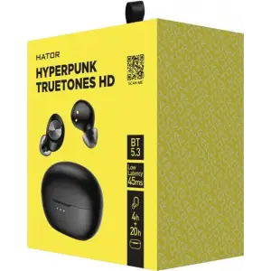 Bluetooth-гарнітура Hator Hyреrpunk Truetones HD Black (HTA-415) UA