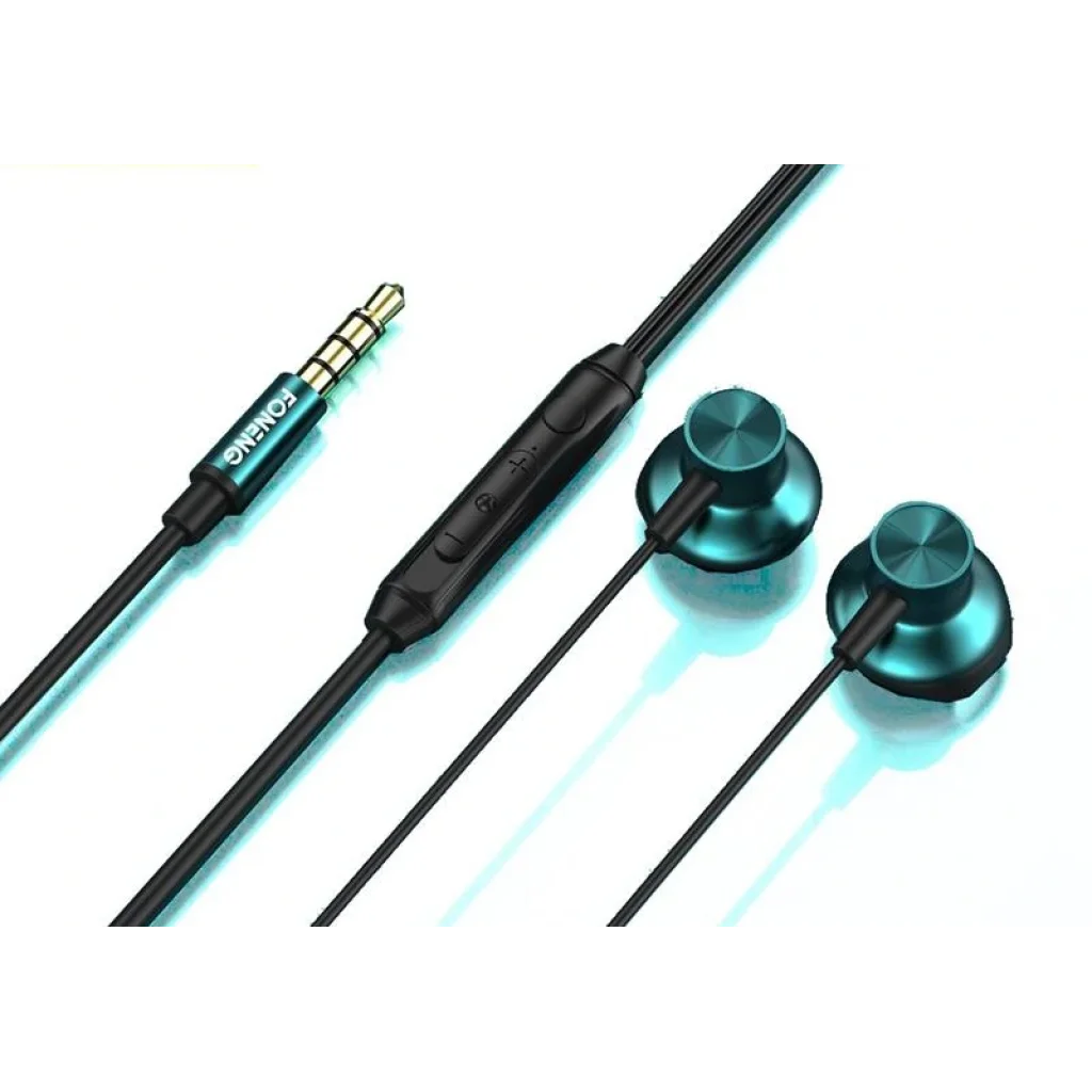 Гарнитура Foneng T63 Half in-ear metal music earphone (T63-E-HIE-MM) UA