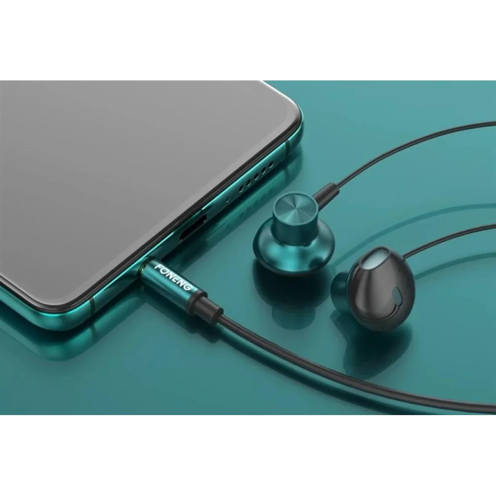 Гарнитура Foneng T63 Half in-ear metal music earphone (T63-E-HIE-MM) UA