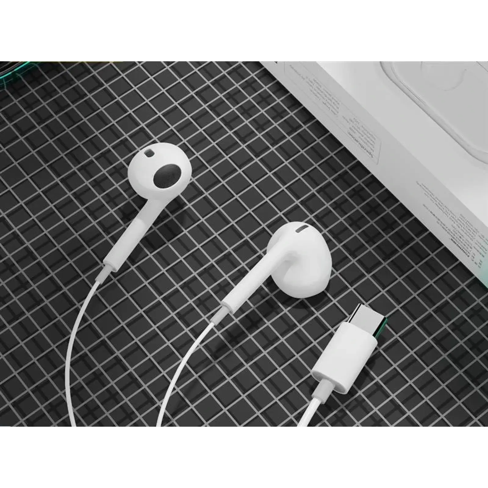 Гарнітура Foneng T61 Type-C White (T61-WE-TC) UA
