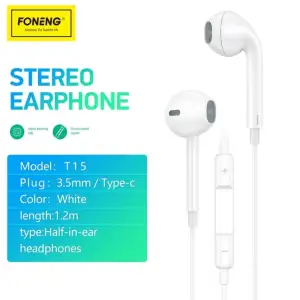 Гарнітура Foneng T15 type-c digital chip earphone (T15-E-DCH-TC) UA