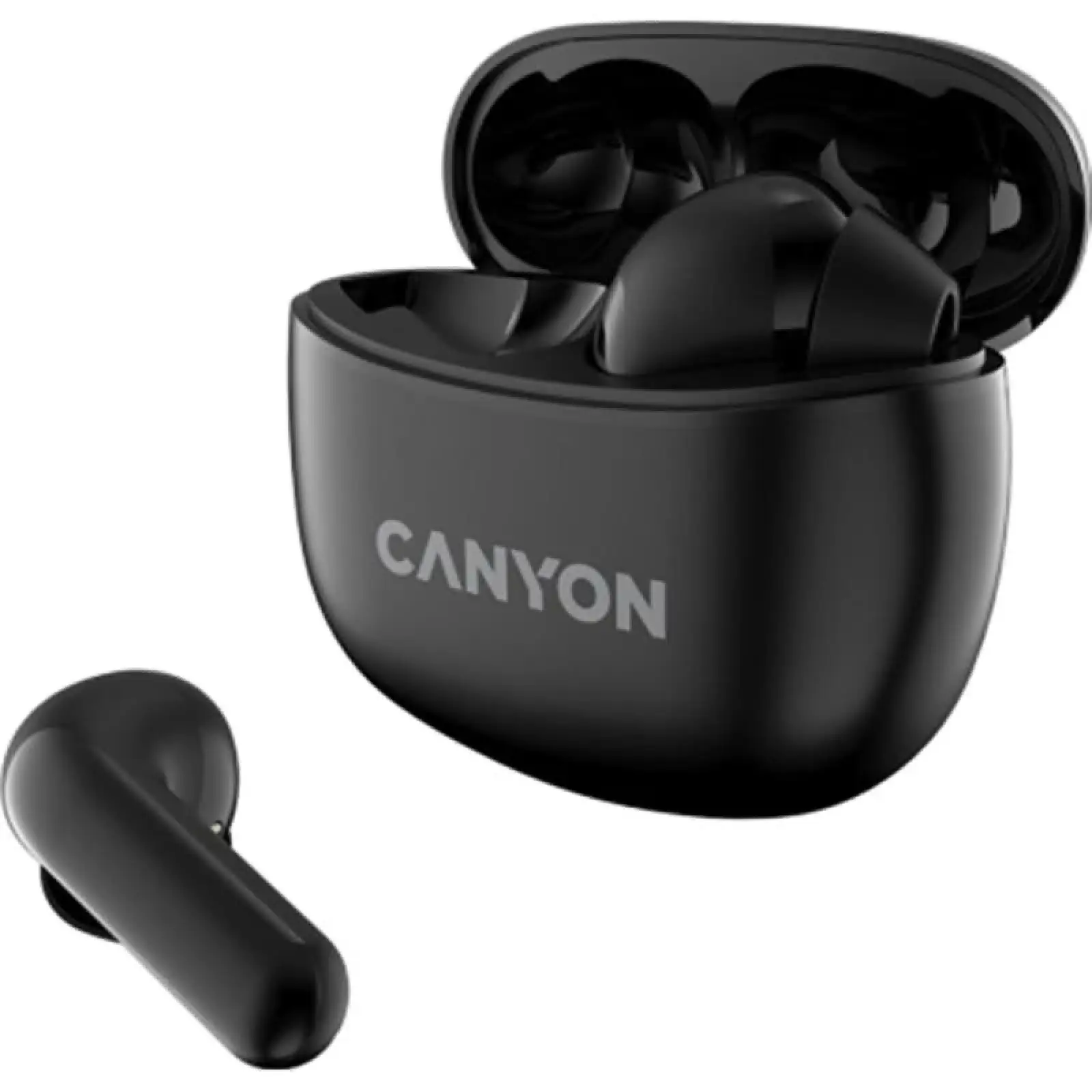 Bluetooth-гарнитура Canyon TWS-5 Black (CNS-TWS5B) UA