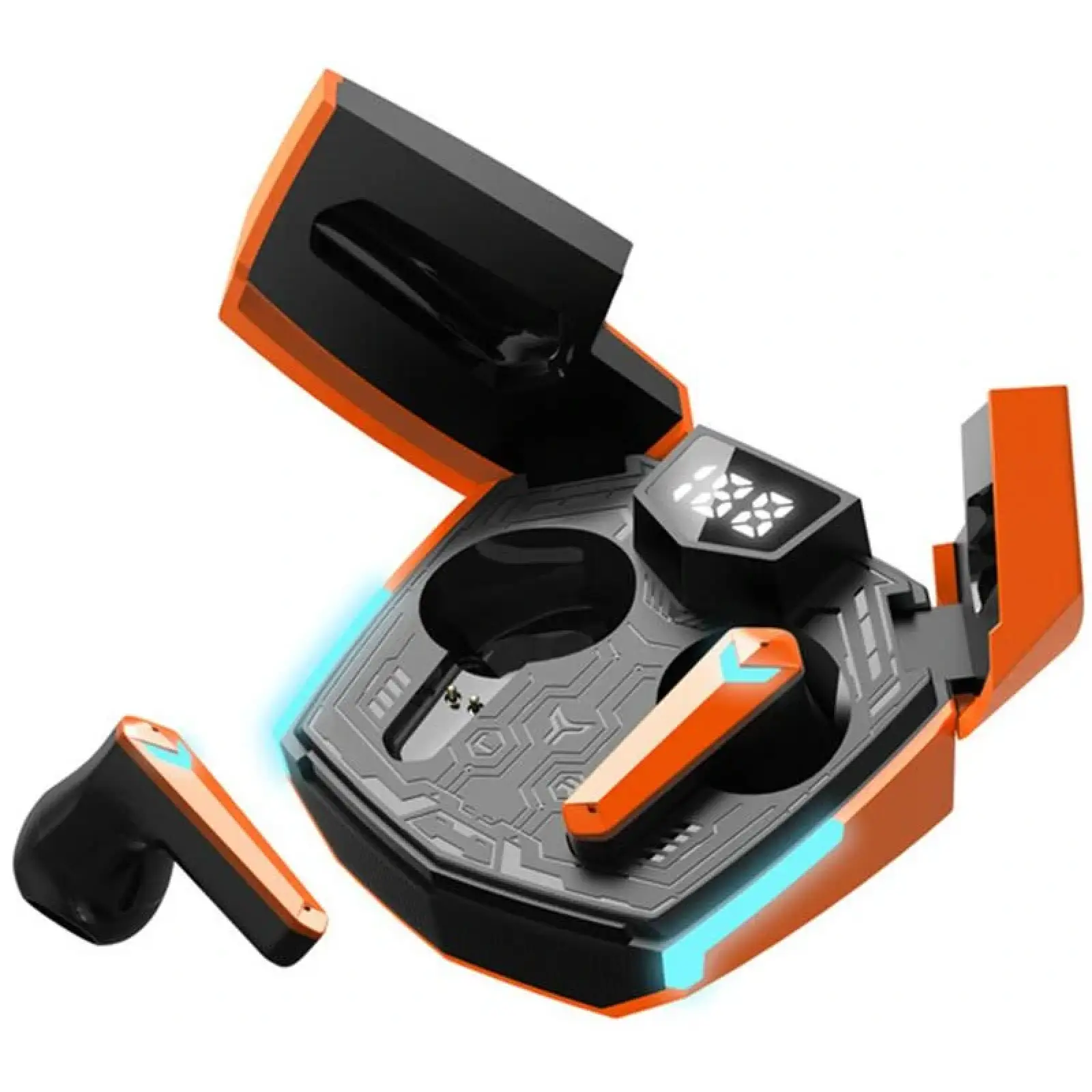 Bluetooth-гарнитура Canyon Doublebee GTWS-2 Gaming Orange (CND-GTWS2O) UA