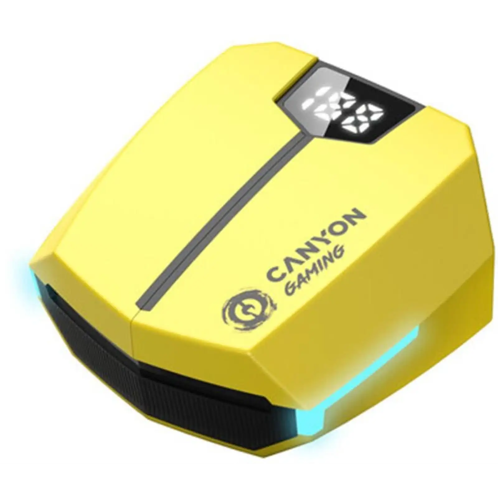 Bluetooth-гарнитура Canyon Doublebee GTWS-2 Gaming Yellow (CND-GTWS2Y) UA