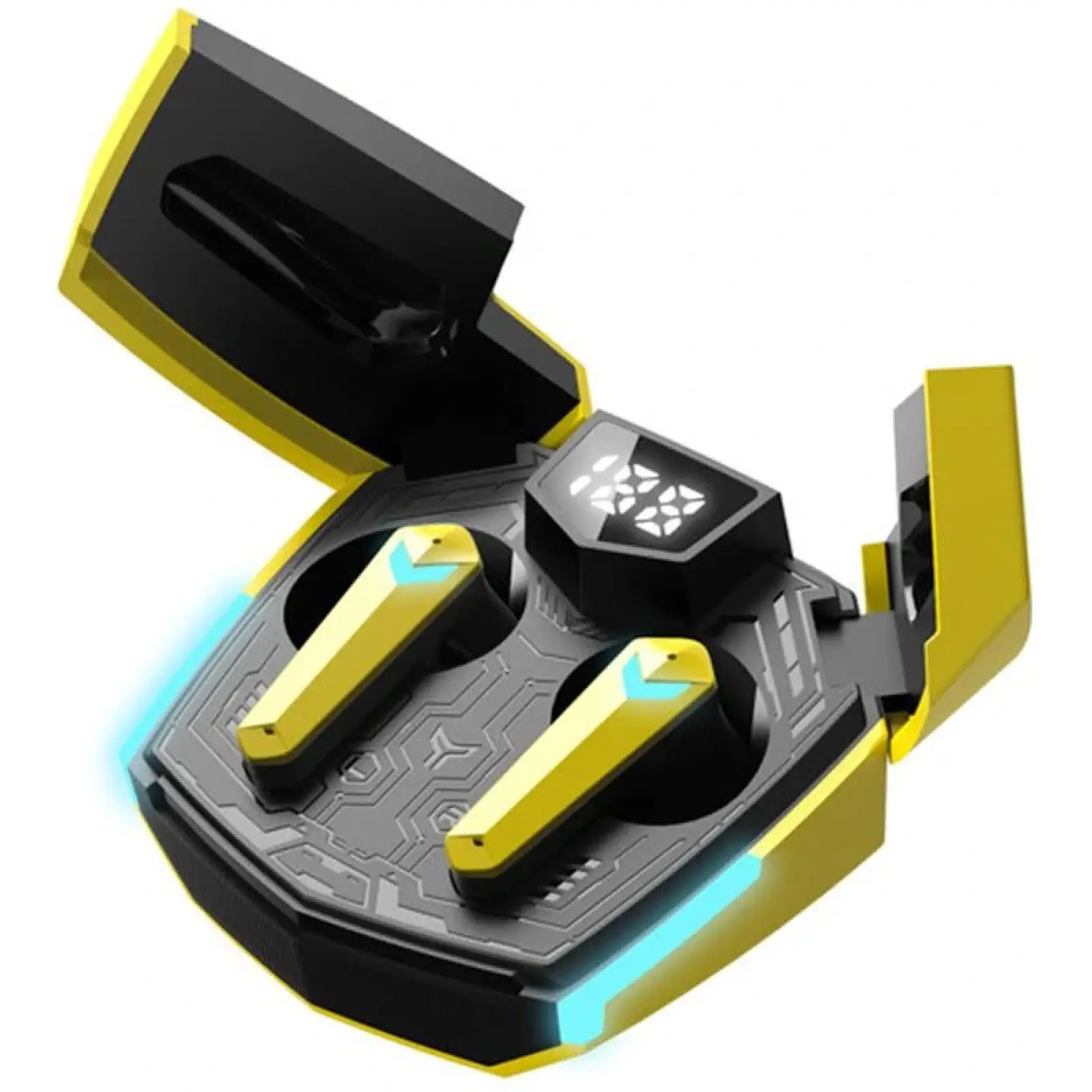 Bluetooth-гарнитура Canyon Doublebee GTWS-2 Gaming Yellow (CND-GTWS2Y) UA