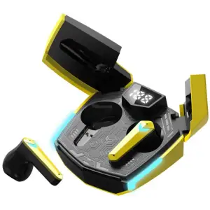 Bluetooth-гарнитура Canyon Doublebee GTWS-2 Gaming Yellow (CND-GTWS2Y) UA