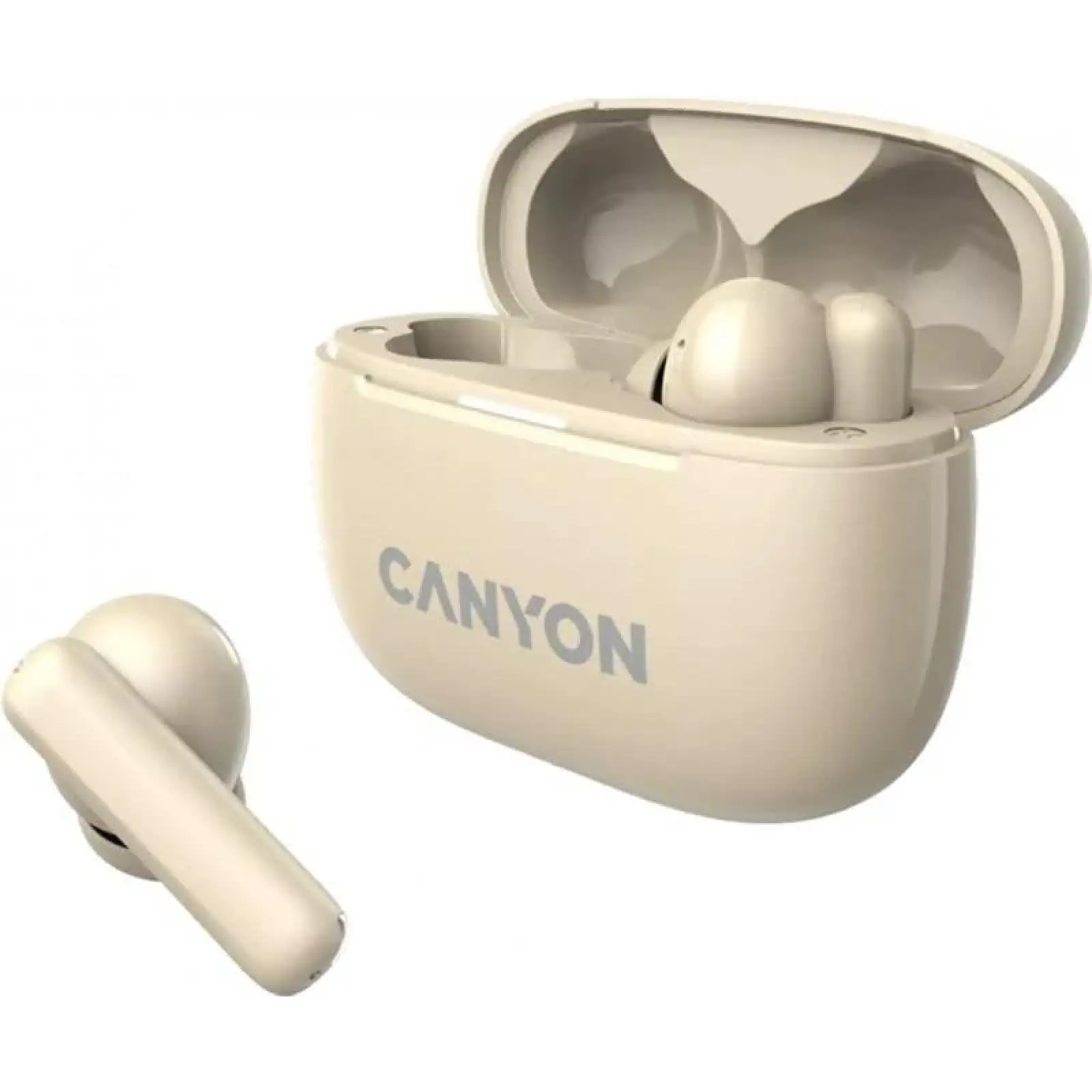 Bluetooth-гарнитура Canyon OnGo TWS-10 ANC ENC Beige (CNS-TWS10BG) UA