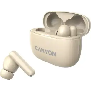Bluetooth-гарнитура Canyon OnGo TWS-10 ANC ENC Beige (CNS-TWS10BG) UA