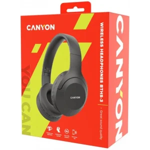 Bluetooth-гарнітура Canyon BTHS-3 Dark grey (CNS-CBTHS3DG) UA