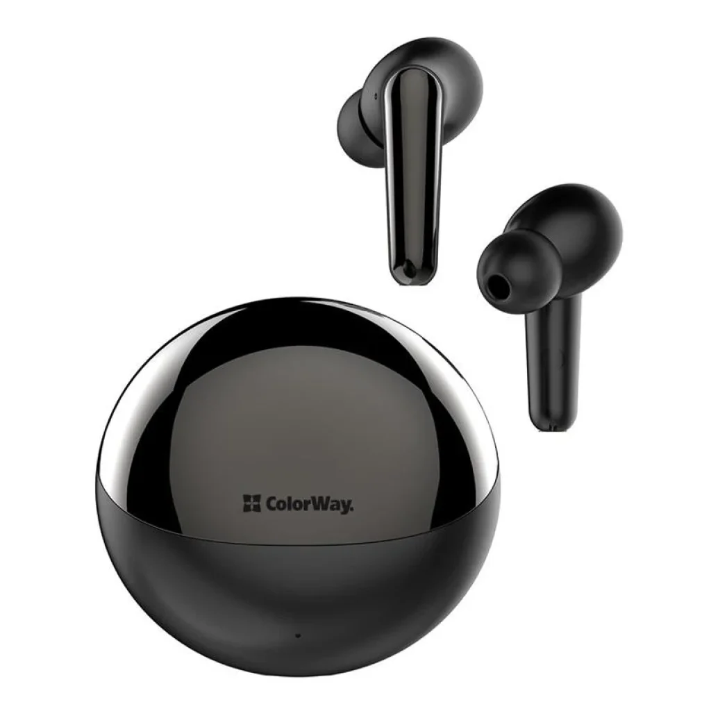 Bluetooth-гарнитура СolorWay TWS-3 Earbuds Black (CW-TWS3BK) UA