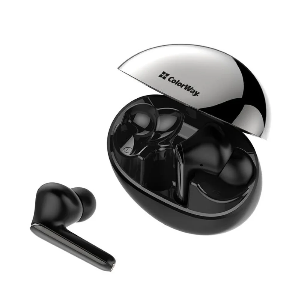 Bluetooth-гарнитура СolorWay TWS-3 Earbuds Black (CW-TWS3BK) UA