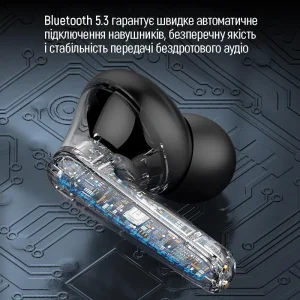 Bluetooth-гарнитура СolorWay TWS-3 Earbuds Black (CW-TWS3BK) UA