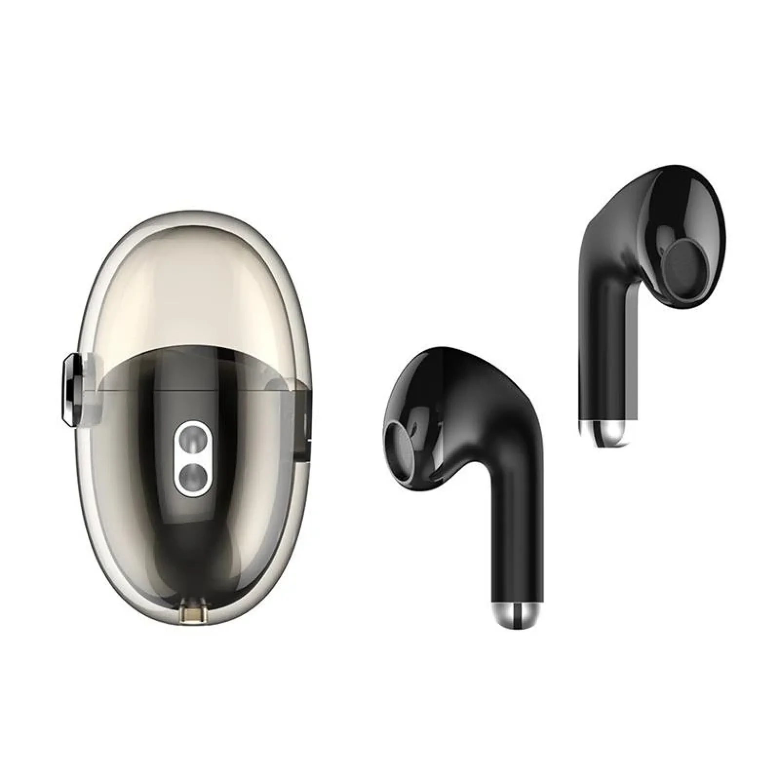 Bluetooth-гарнітура СolorWay Slim TWS-2 Earbuds Black (CW-TWS2BK) UA