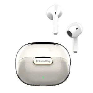 Bluetooth-гарнітура СolorWay Slim TWS-2 Earbuds White (CW-TWS2WT) UA