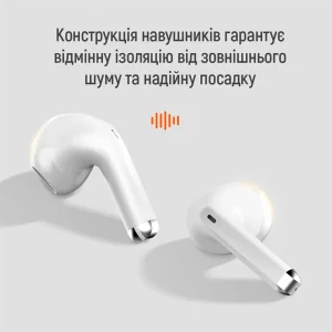 Bluetooth-гарнітура СolorWay Slim TWS-2 Earbuds White (CW-TWS2WT) UA