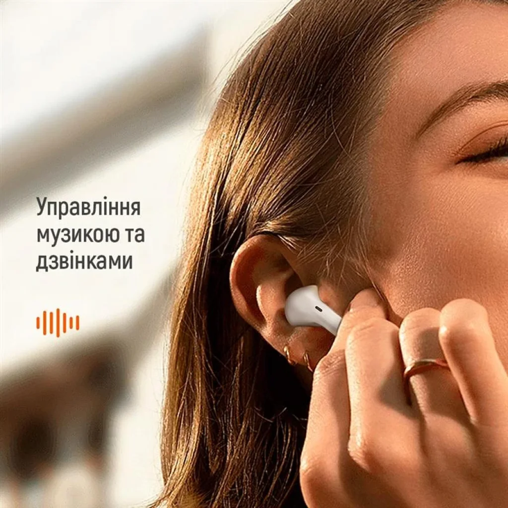 Bluetooth-гарнітура СolorWay Slim TWS-2 Earbuds White (CW-TWS2WT) UA