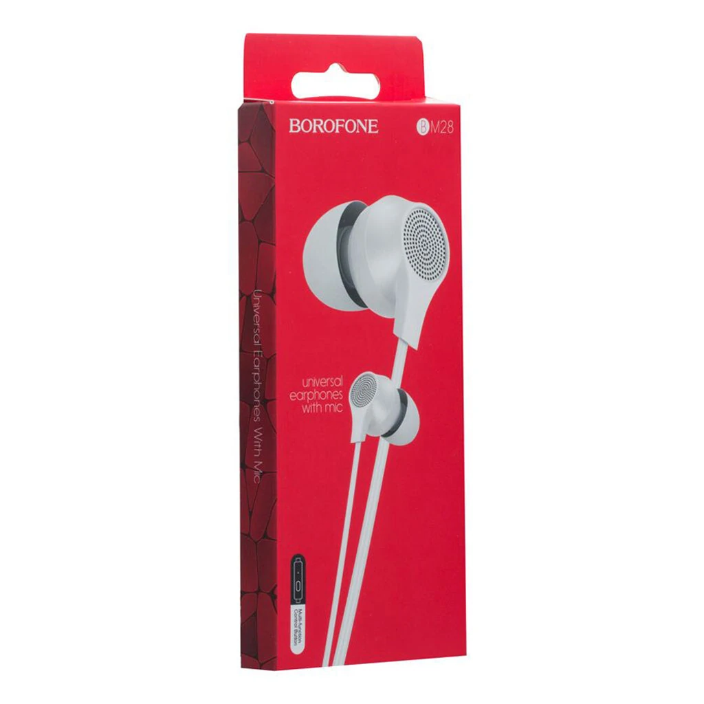 Гарнітура Borofone BM28 White (BM28W) UA