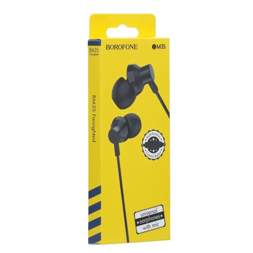 Гарнітура Borofone BM35 Black (BM35B) UA