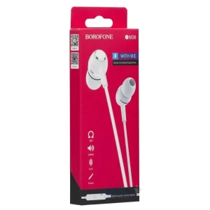 Гарнітура Borofone BM36 White (BM36W) UA