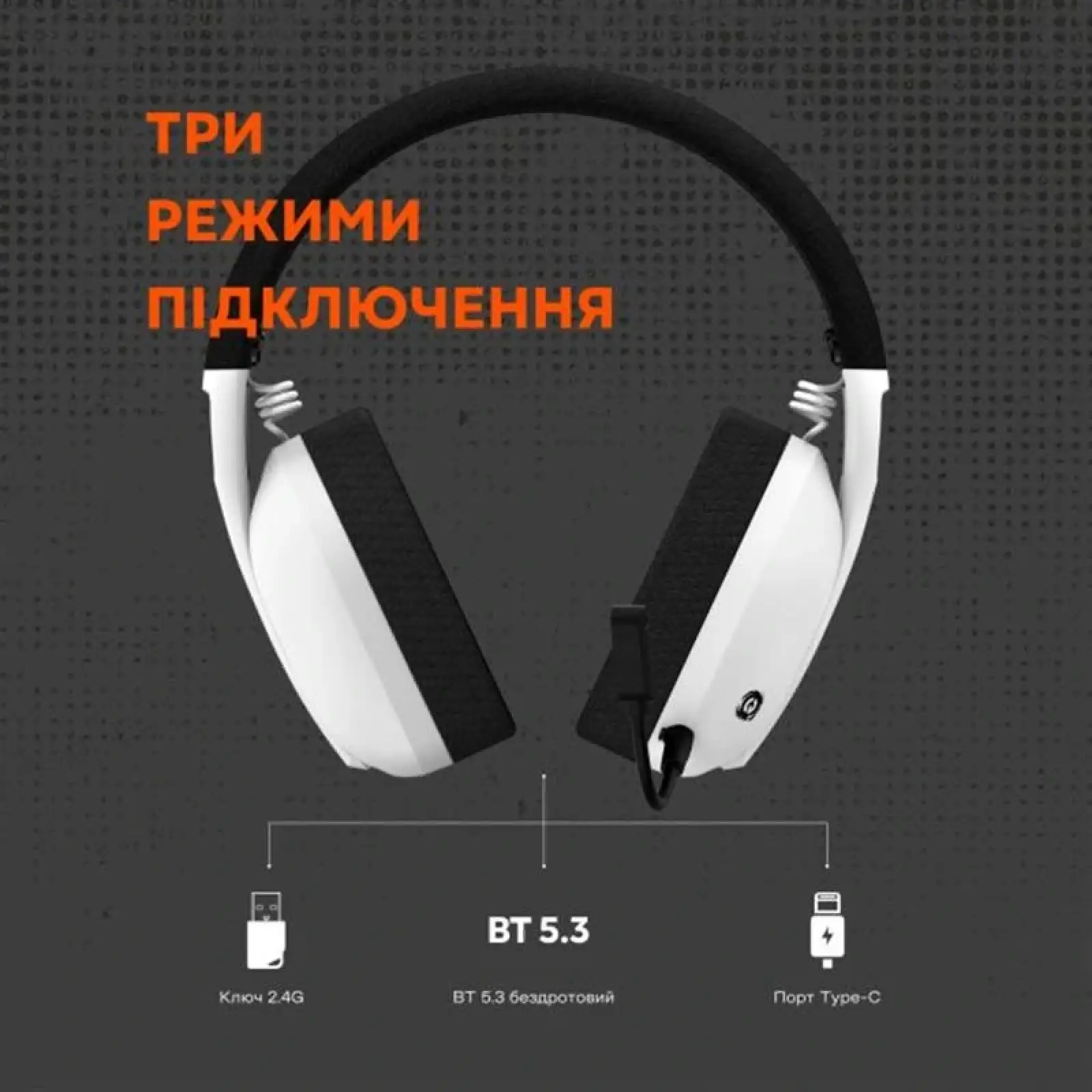 Гарнитура Canyon Ego GH-13 White (CND-SGHS13W) UA