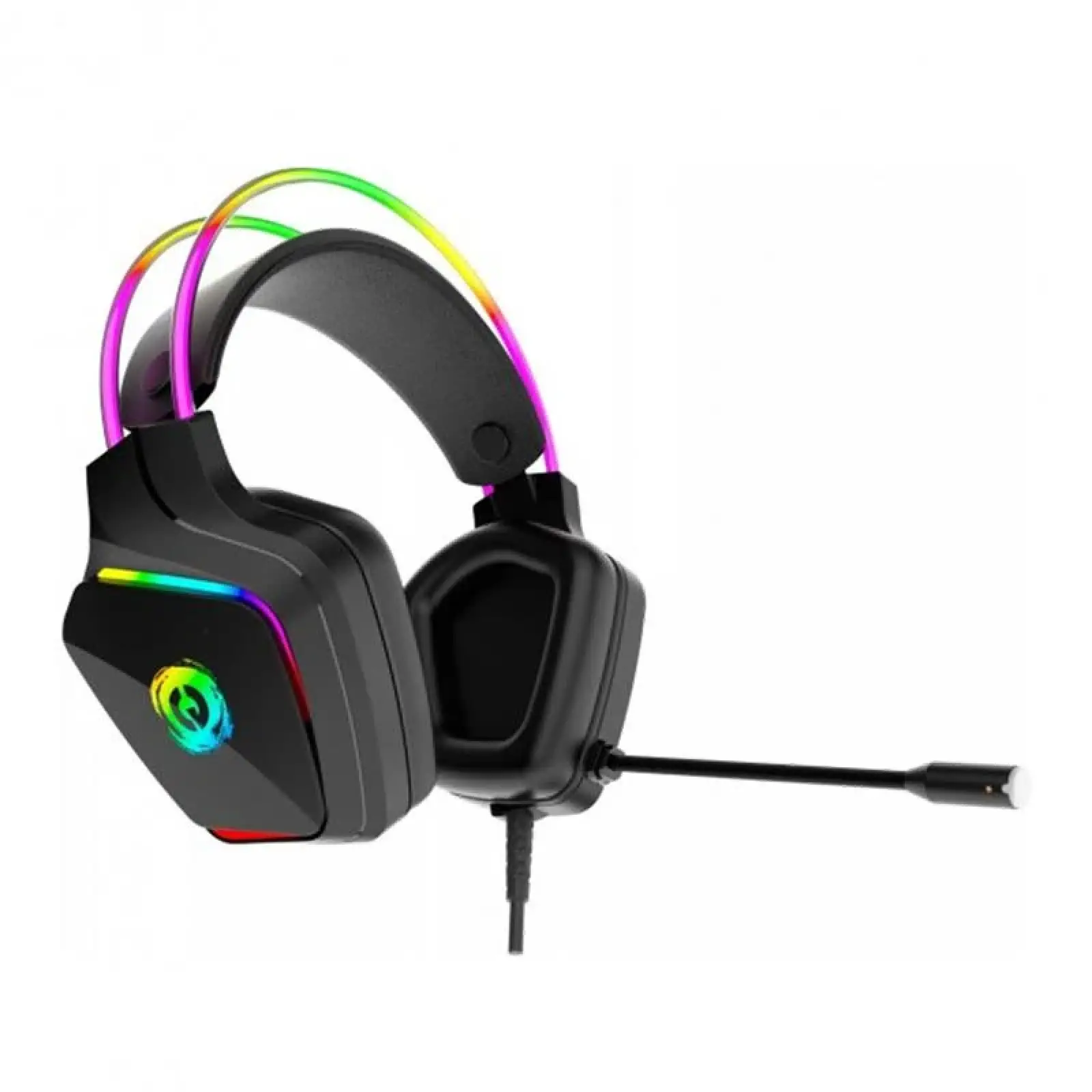 Гарнитура Canyon Darkless GH-9A Gaming 3.5 мм RGB Black (CND-SGHS9A) UA