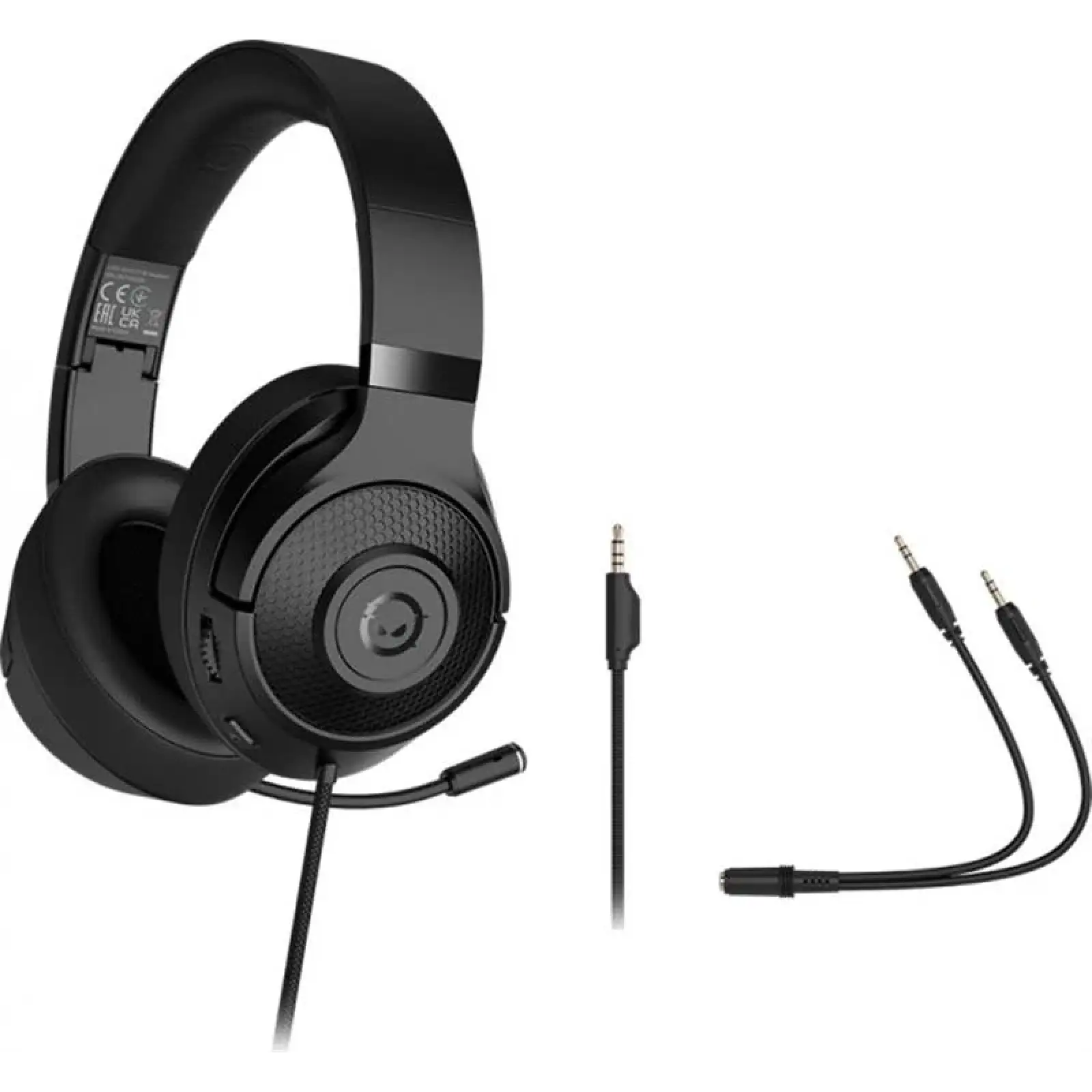 Гарнитура Canyon Lorgar Noah 101 Gaming 3.5 мм Black (LRG-GHS101B) UA