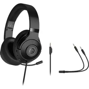 Гарнитура Canyon Lorgar Noah 101 Gaming 3.5 мм Black (LRG-GHS101B) UA