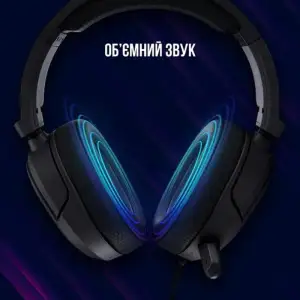 Гарнитура Canyon Lorgar Kaya 460 Gaming RGB USB Black (LRG-GHS460) UA
