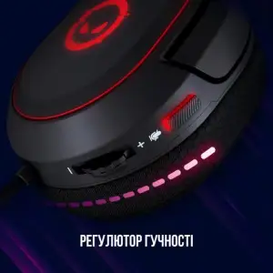 Гарнитура Canyon Lorgar Kaya 460 Gaming RGB USB Black (LRG-GHS460) UA