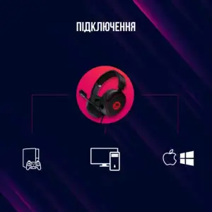 Гарнитура Canyon Lorgar Kaya 460 Gaming RGB USB Black (LRG-GHS460) UA