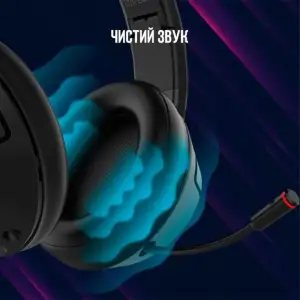 Гарнитура Canyon Lorgar Noah 701 Black (LRG-GHS701) UA