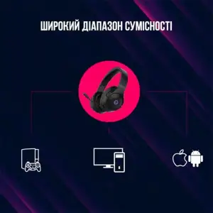 Гарнитура Canyon Lorgar Noah 701 Black (LRG-GHS701) UA