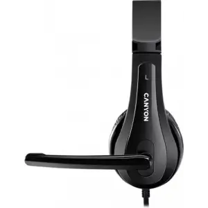 Гарнитура Canyon CHSU-1 USB Black (CNS-CHSU1B) UA