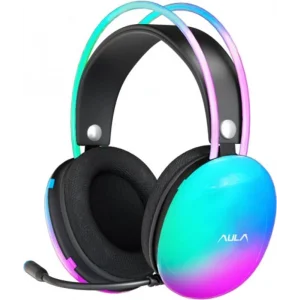 Гарнитура Aula S505 RGB Transparent Gaming Headset Black (6948391235479) UA