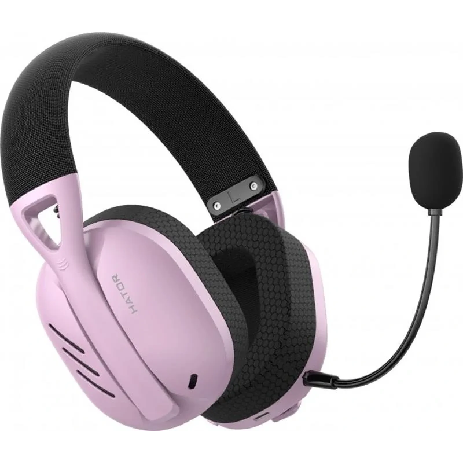 Bluetooth-гарнітура Hator Hyperpunk 2 Wireless Tri-mode Black/Lilac (HTA-859) UA