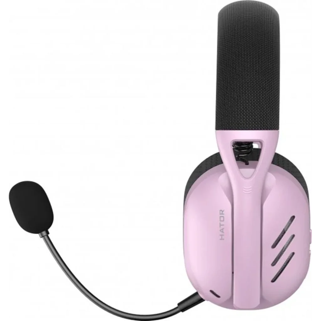 Bluetooth-гарнітура Hator Hyperpunk 2 Wireless Tri-mode Black/Lilac (HTA-859) UA