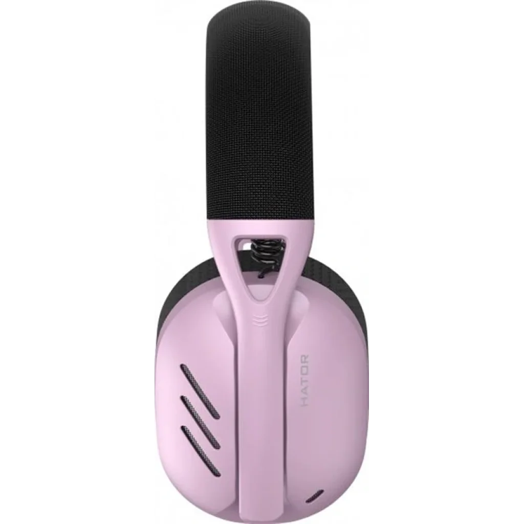 Bluetooth-гарнітура Hator Hyperpunk 2 Wireless Tri-mode Black/Lilac (HTA-859) UA