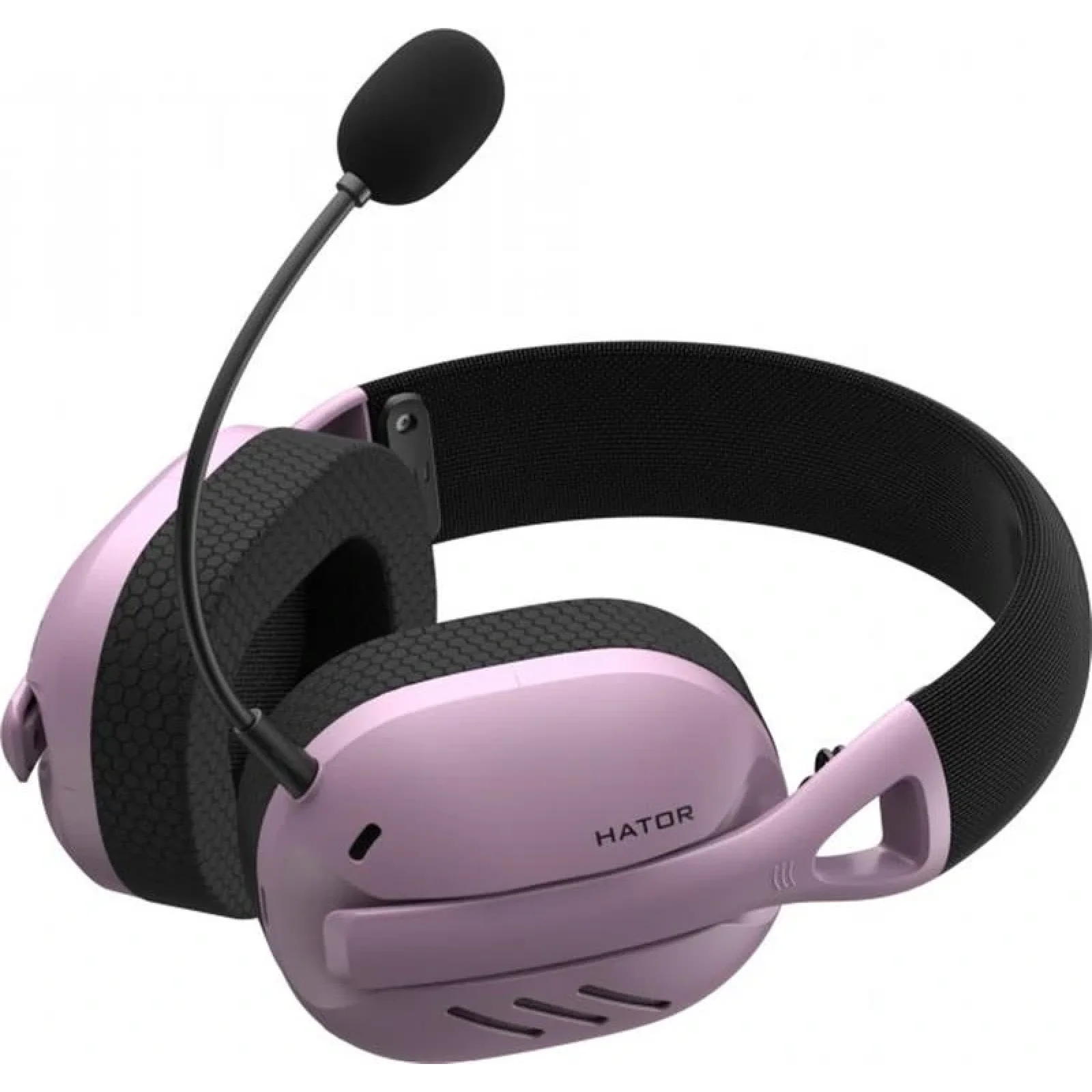 Bluetooth-гарнітура Hator Hyperpunk 2 Wireless Tri-mode Black/Lilac (HTA-859) UA
