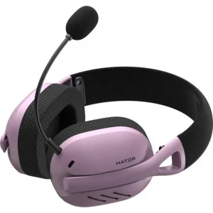 Bluetooth-гарнітура Hator Hyperpunk 2 Wireless Tri-mode Black/Lilac (HTA-859) UA