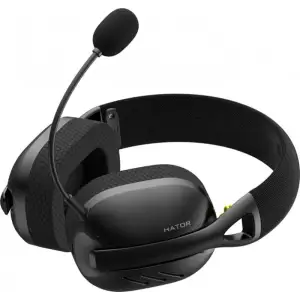 Bluetooth-гарнітура Hator Hyperpunk 2 Wireless Tri-mode Black (HTA-855) UA